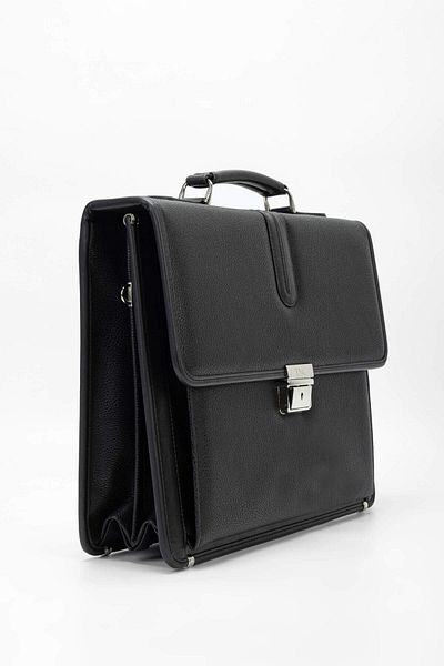 Tamer Tanca Men's Black Vegan Handbag