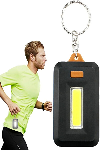 Dahaus 2 Adet Taşınabilir Pilli Fener Cob Led Seyahat Feneri Cep Boyutlu Anah...