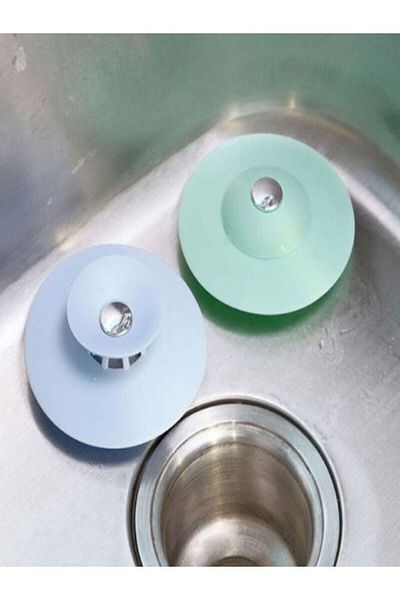 Trendyıldızı 3 Pieces Kitchen Bathroom Drain Stopper Cover Spigot Strainer