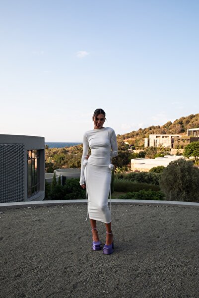 Bejh Official Gilda Beyaz Elbise