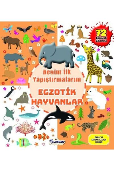 Genel Markalar Egzotik Hayvanlar - Benim İlk Yapıştırmalarım