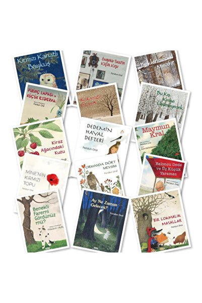 Yapı Kredi Yayınları Feridun Oral 15 Masal Kitabı Seti