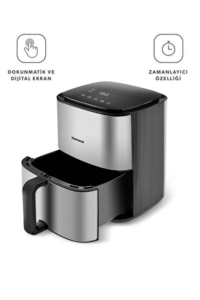 HOMEND Airfryday 2506h 8 Farklı Program 4,2 Litre Inox Airfryer