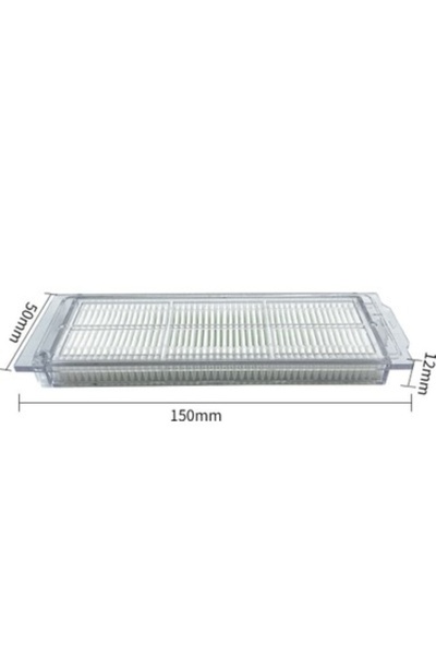 LİN GRUP Σετ ανταλλακτικών βουρτσών και φίλτρων για ηλεκτρική σκούπα ρομπότ Xiaomi S12