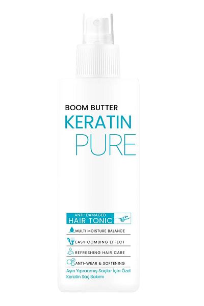 BOOM BUTTER Keratin Tonic for Excessive Damaged Hair 150ML