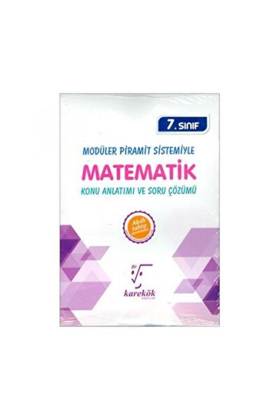 karakök yayınları 7.sınıf Matematik Mps (modüler Piramit Sistemi) Karakök Yay...