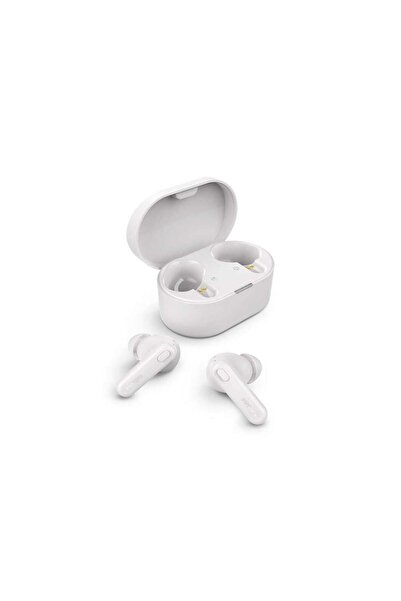 Philips Gerçek Kablosuz Kulaklık (IPX4)- Beyaz