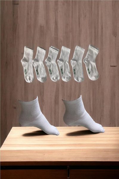 TOPTANFONİ Κορδόνι Unisex Socket Socks 6 Pack Οικονομικό Από 70% Ανακυκλωμένο Υλικό