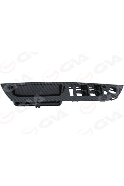 GVA BMW X5 E70 X6 E71 19051 - Πλαίσιο κουμπιού παραθύρου, αριστερά αναδιπλούμενο από ανθρακονήματα, Li