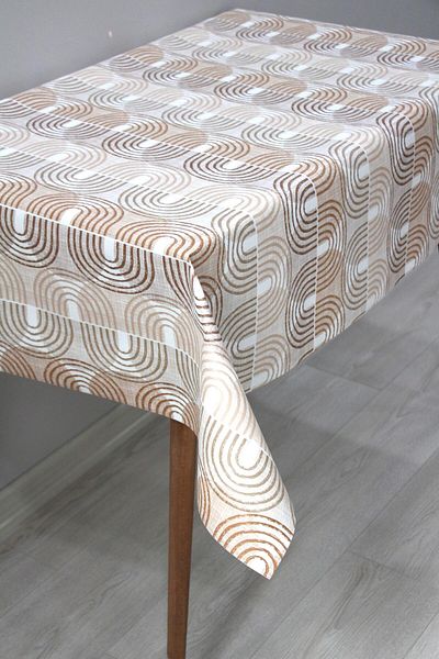 DDHOME Подплатена PVC мушама, която може да се пере, 206-A