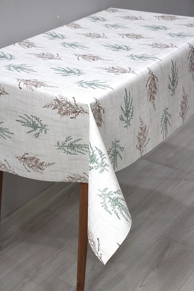 DDHOME Lined Erasable PVC Oilcloth Tablecloth 146-A