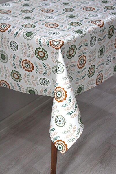 DDHOME Lined Erasable PVC Oilcloth Tablecloth 121-A