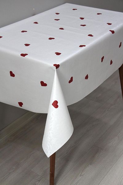 DDHOME Lined Erasable PVC Oilcloth Tablecloth 76-G