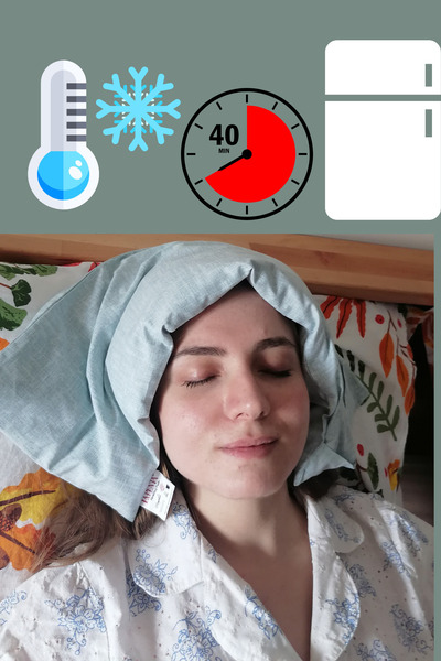 LAPENTA Plus Kiraz Çekirdeği Yastığı 60x20 Cm Yeşil