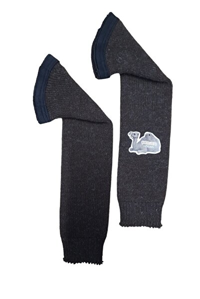 kayaliba Dizlik Deve Yünü Likralı Paça Lastikli - 1 çift