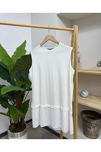 MODA MAÇKA PARK Mmp Kadın Altı Piliseli Penye Şifon Içlik