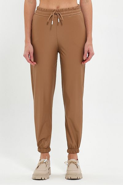 KEF GİYİM SUCCESS LIFE - Leather Trousers with Fur Inside Detail