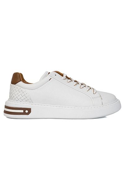 Greyder 14811 Μοντέλο Λευκό Δερμάτινο Ανδρικό Sneaker