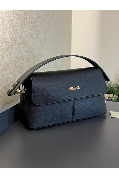 Armine ARM.347.SH Armine Special Color Konbin Leather Handbag Designed as a Hand and Arm Bag