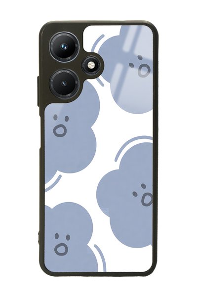 Spoyi Infinix Hot 30I Cloud Face Design Glossy Phone Case