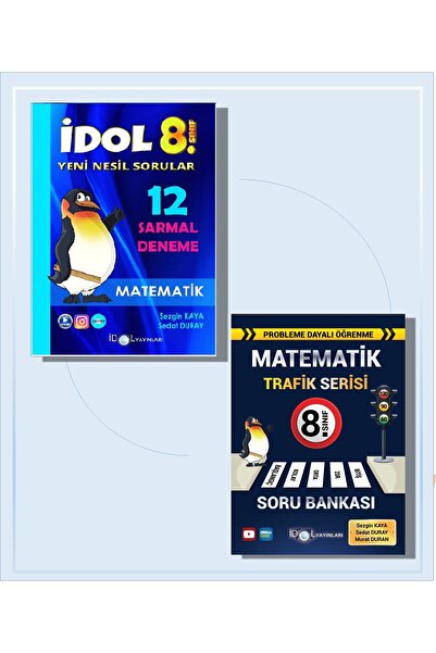 İdol Yayınları 8.sınıf Matematik Trafik Serisi Soru Bankası Ve Sarmal Deneme
