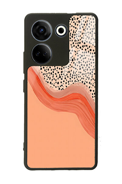 Spoyi غلاف هاتف لامع بتصميم مرقط لهاتف Camon 20 4G