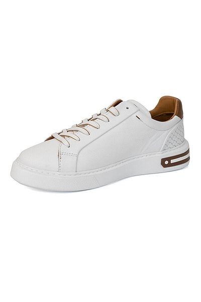 Greyder 14811 Μοντέλο Λευκό Δερμάτινο Ανδρικό Sneaker