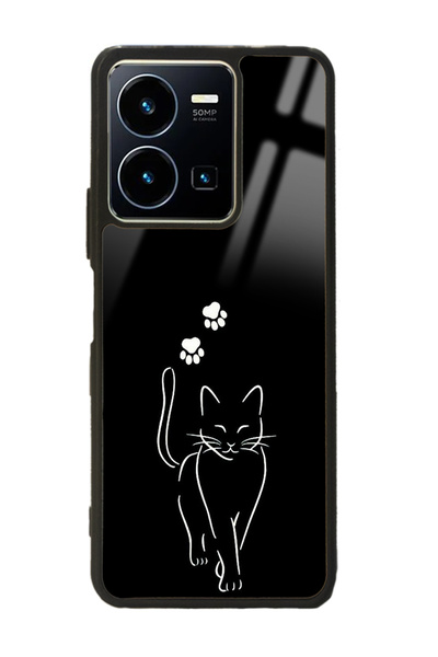 Spoyi Vivo Y22s Paticik Tasarımlı Glossy Telefon Kılıfı