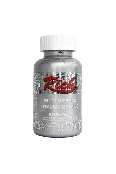 Rich Multi Surface Titanium Metalik 90cc Gümüş 2502