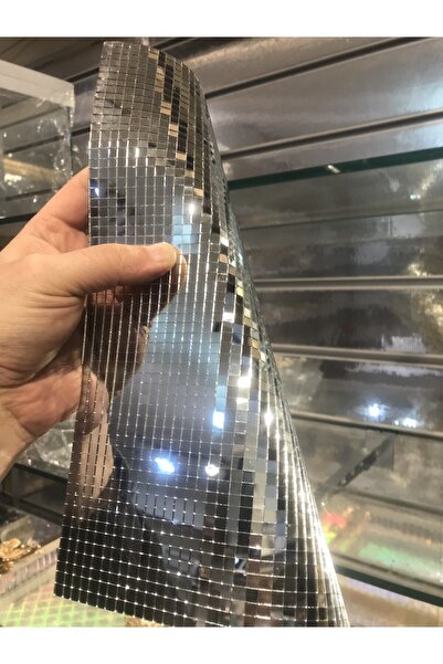 Mercee Dekoratif Ürün Mobilya Fayans Kaplama Aynası 3 Adet Kendinden Yapışkanlı