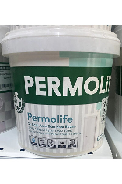Permolit Su Bazlı Amerikan Kapı Boyası 0,75Lt