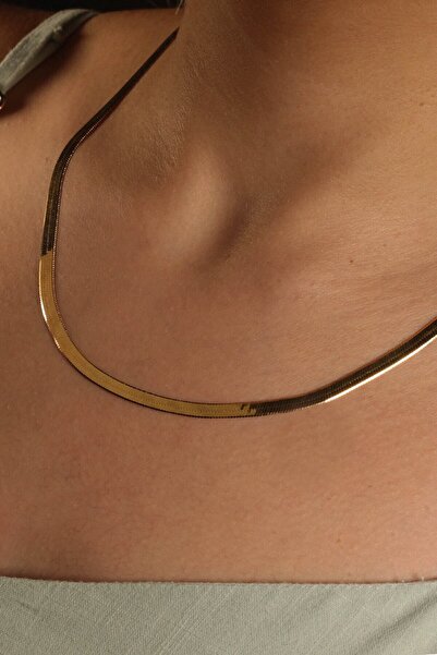 Hakan Güler Kuyumculuk 14 Ayar Altın İtalyan Ezme Zincir