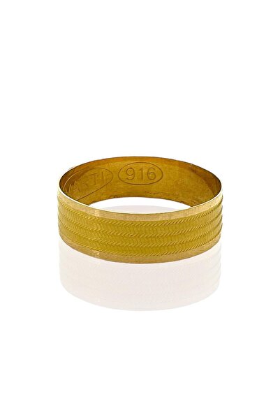 MaGold 22 Ayar Altın Trabzon Modeli 6 mm Alyans Yüzük