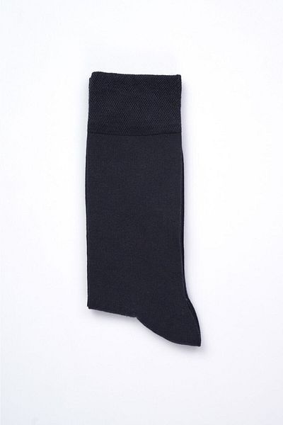 Dagi Marineblaue Micro-Modal-Socken für Herren