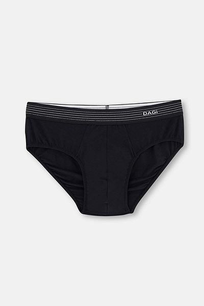 Dagi Schwarze Slip-Slips aus Mikro-Modal im 2er-Pack