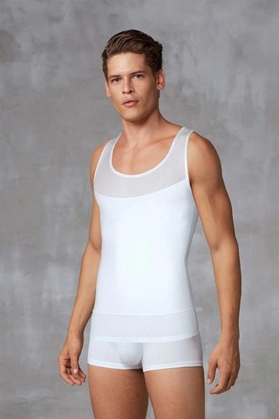 Doreanse 5965 Men's Cotton Wide Collar Recovery Corset Athlete