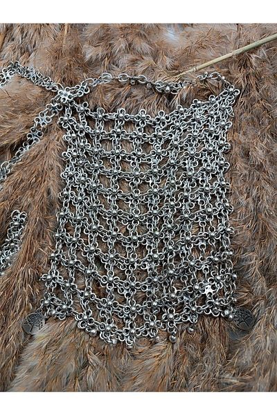 s4s Bijouterie Bag Antique Antique Silver Plated Mobile Phone & Wallet Bag