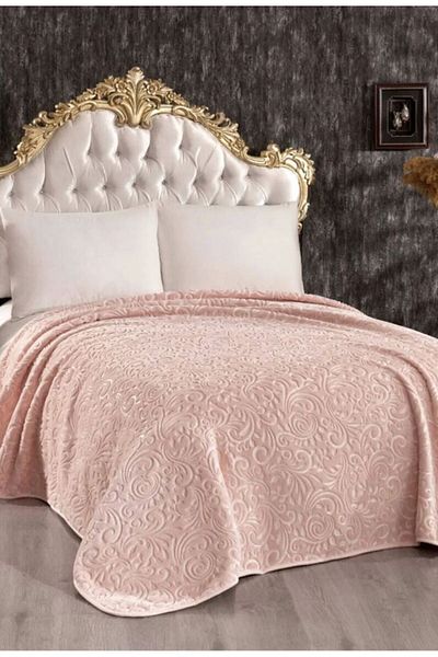 eco concept Emboss Blanket, Double Blanket, 220x240, Plush Blanket, Dowry,