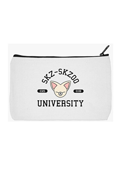 GRAFİKSPAN حقيبة مكياج مطبوعة من Skz-skzoo Jeongin، حامل قلم