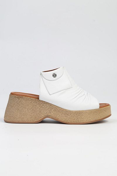 Pierre Cardin ®| PC-7211- 3807 شبشب نسائي بكعب أبيض
