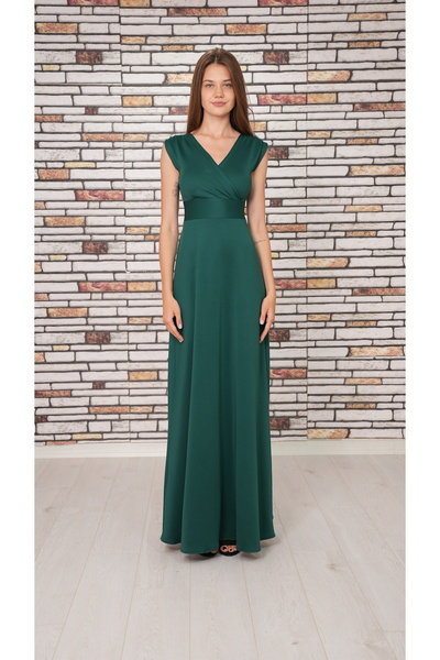 Styling Park Kolsuz Uzun Abiye Elbise Davet Balo Mezuniyet