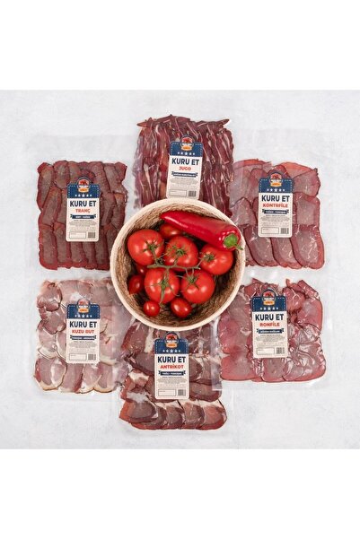 Dedova Prsuta Kuru Et Tadım Seti 200'er Gram