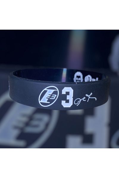 PurpleJam Black Philadelphia 76ers Basketball Bracelet with Allen Iverson Portrait