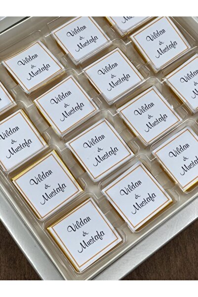 Masalsı Concept 48 Adet Kutusuz Dökme Çikolata Düğün - Nişan - Söz - Bebek - ...