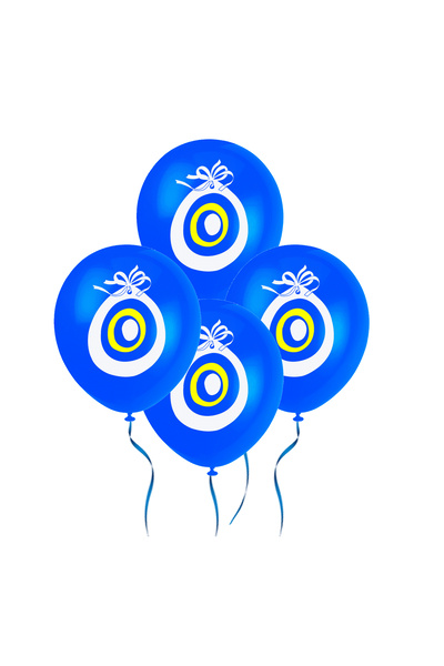 Partimarka Blue Balloons with Evil Eye Beads
