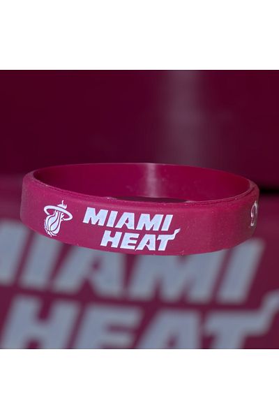 PurpleJam Dwayne Wade Claret Red Miami Heat Basketball Nba Bracelet