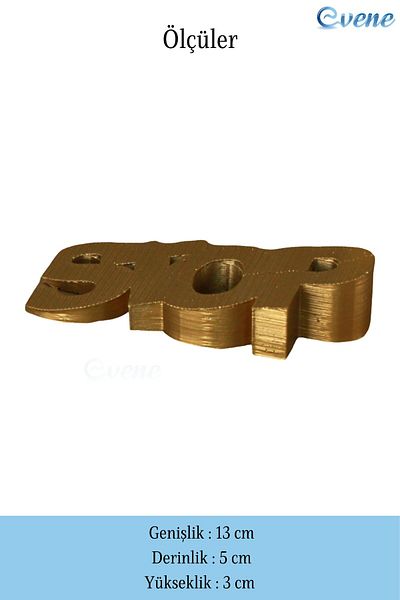 Evene Door Stopper Gold Color Decorative Door Holder Stopper Model 4