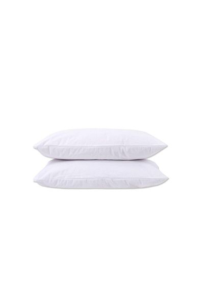 GÜLCÜ TEKSTİL Micro Zippered Waterproof Liquid Proof Pillow Mattress Pillow Protector Pack of 2