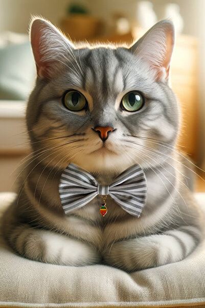 MinimalistTasarım ربطة عنق قطنية، قلادة قطة، لعبة قطة، طوق قطة، قبعة قطة