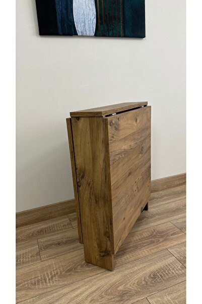 Modern Style Home Pratik Katlanır Taşınabilir 4-6 Kişilik Yemek Masası